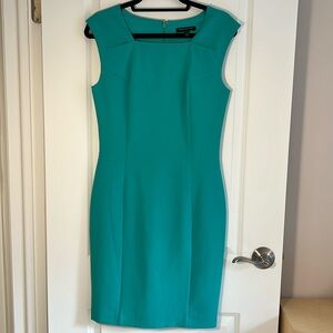 BANANA REPUBLIC FACTORY - TEAL DRESS - SIZE 6